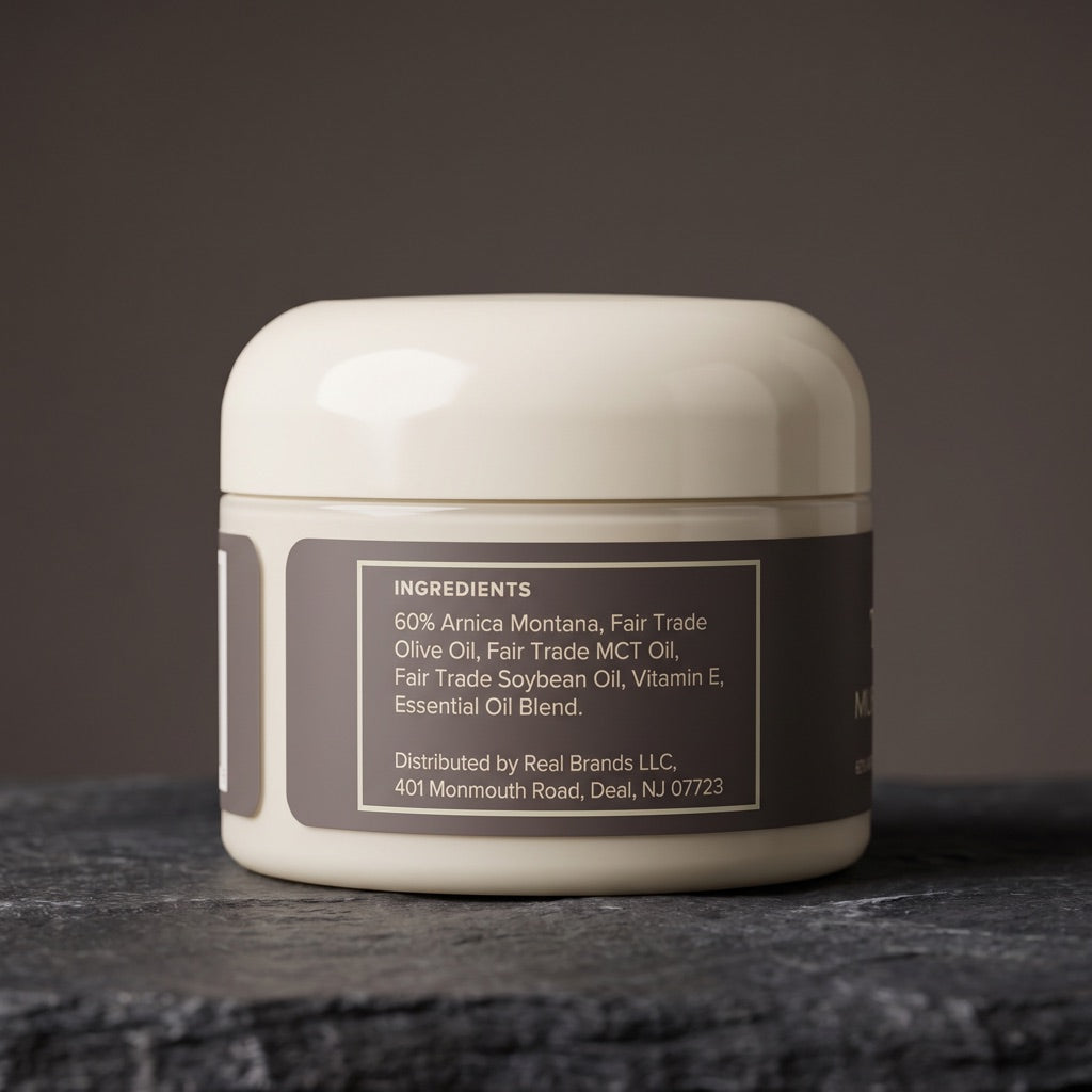 Back of the jar: ingredients panel